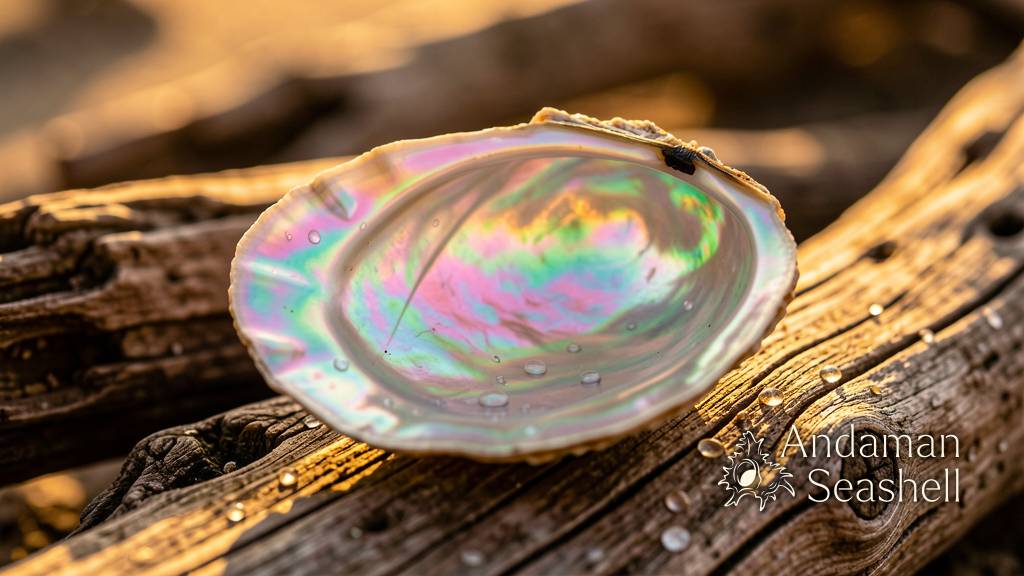 The Rainbow With No Paint: How Pearl Oysters Build Iridescent Color From Pure Crystal