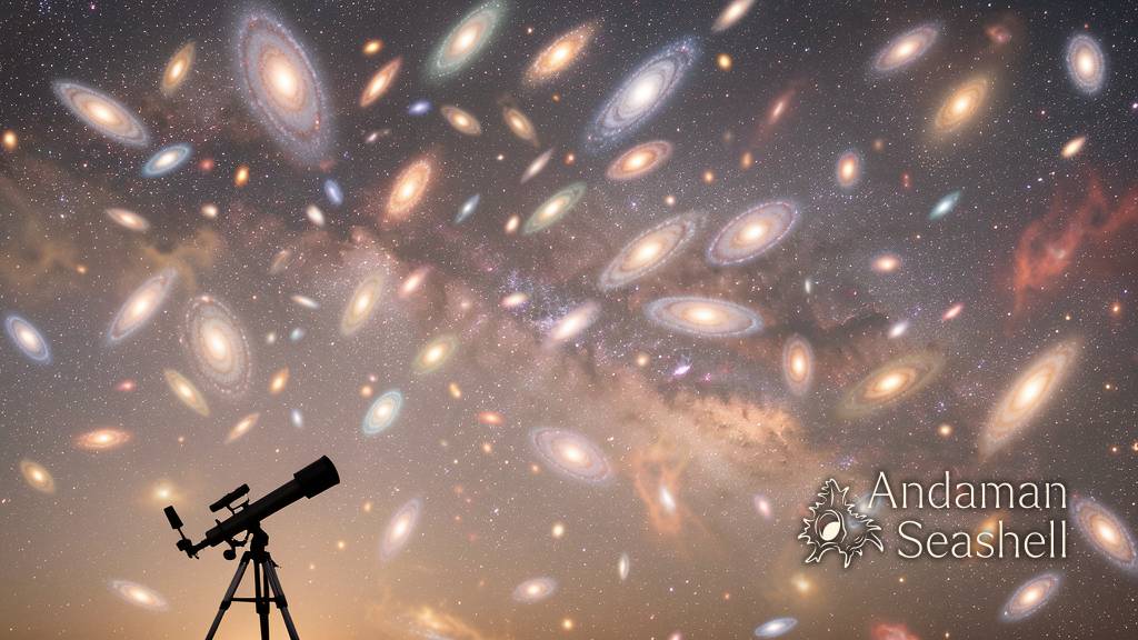A wide panoramic field of galaxies suggesting Roman’s future cosmic surveys
