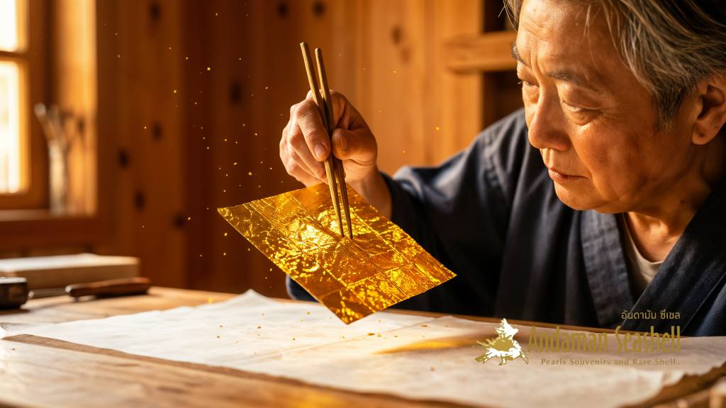 ช่างทองคำเปลวแห่งคานาซาวะ กับแสงระยิบของงานคราฟต์ที่สืบต่อมากว่า 400 ปี