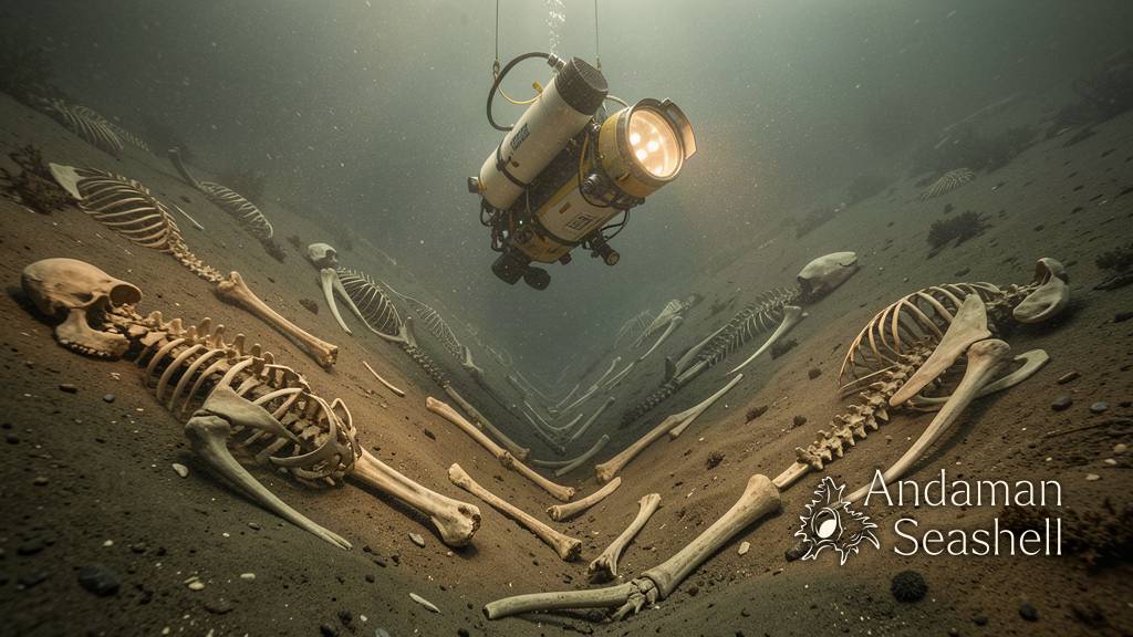 Submersible lights reveal scattered whale bones across the Diamantina Zone seafloor