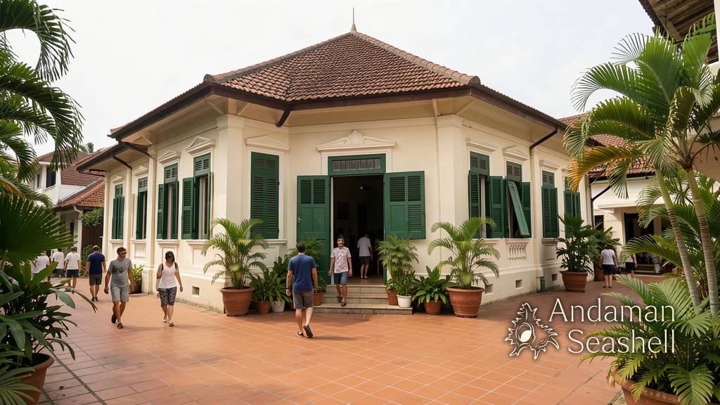 Exterior of TCDC Phuket in the restored Chartered Bank House
