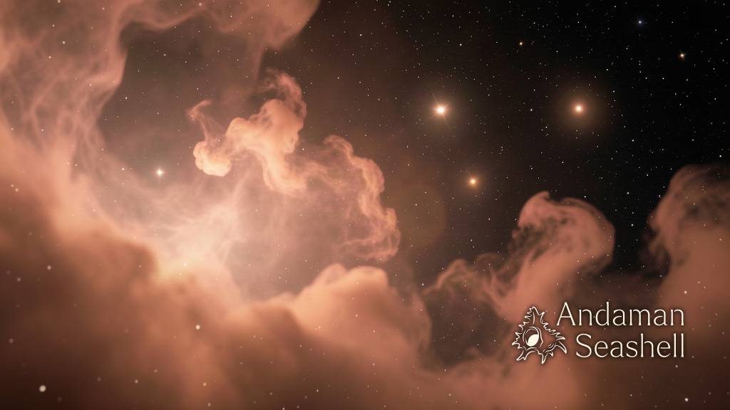 Layered view of the Tarantula Nebula with a bright central cluster and glowing gas shells