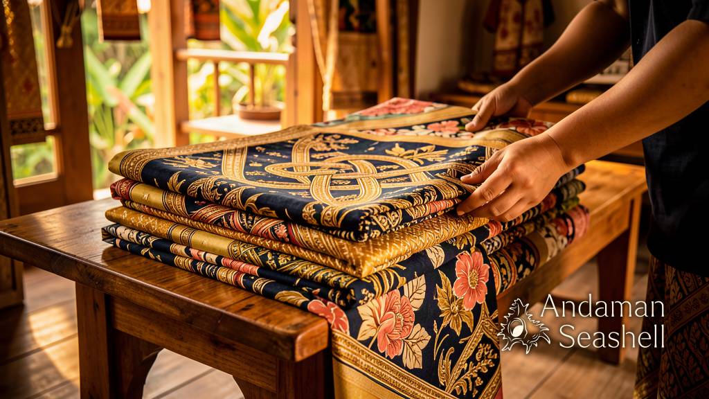 ผ้าลายพระราชทานชุดใหม่ในภูเก็ต กำลังเติมสีสันให้บ้านริมทะเลแบบอบอุ่น