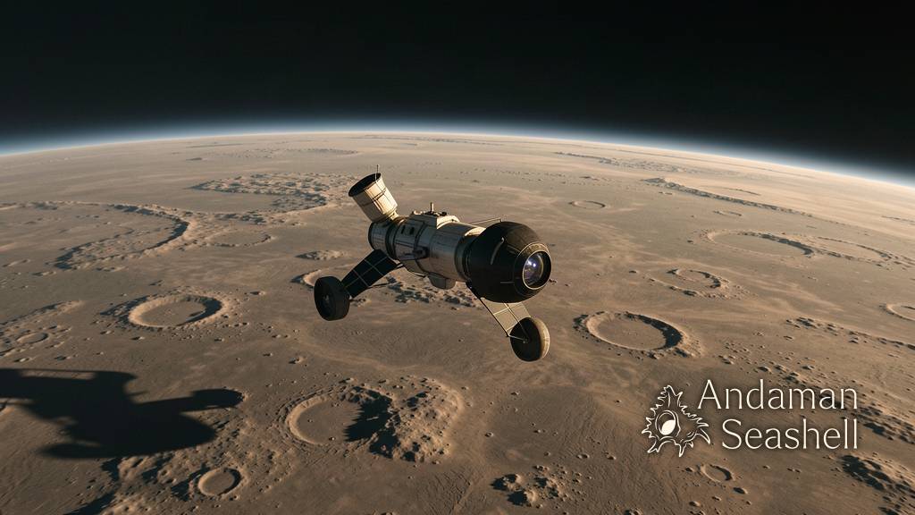 ยานโคจรของ NASA กำลังเข้าใกล้เป้าหมายบนดวงจันทร์