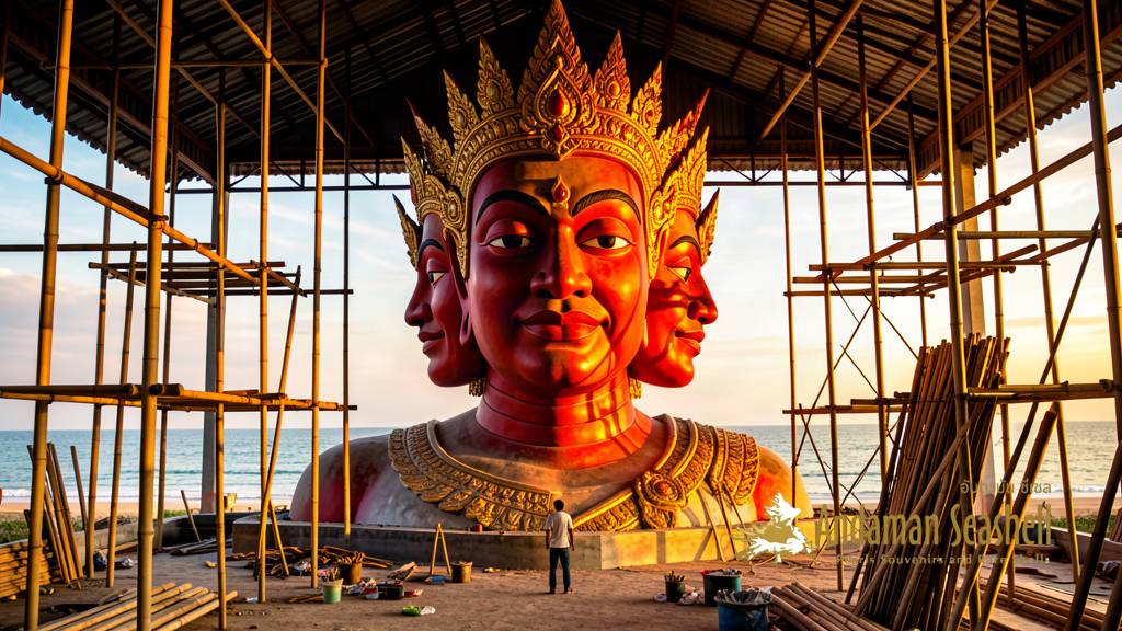 Giants for the Sea Floor: Phuket's Underwater Art Museum Enters Its Final Building Month