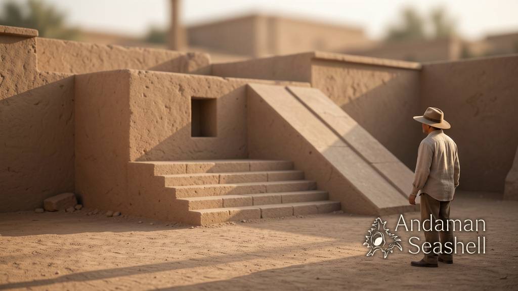 The quiet tomb courtyard, protected for the seasons ahead